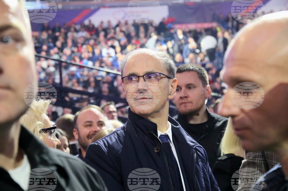 Сърбия - Белград - митинг - управляващи