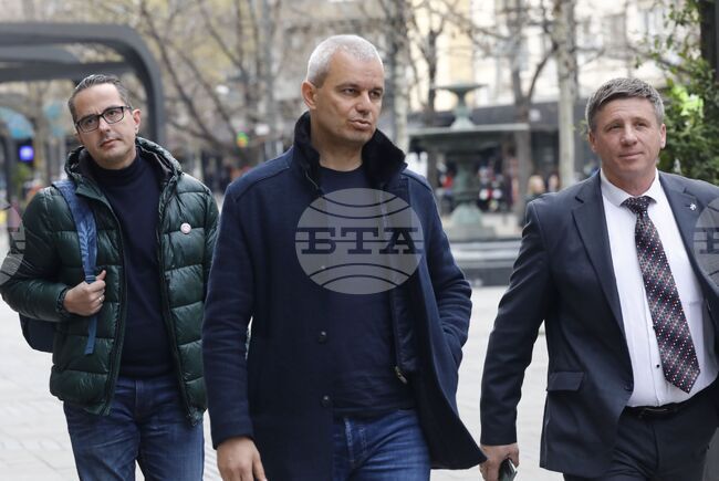 Костадин Костадинов - "Възраждане" - брифинг