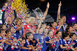 APTOPIX Women's Asian Cup Soccer Japan Australia