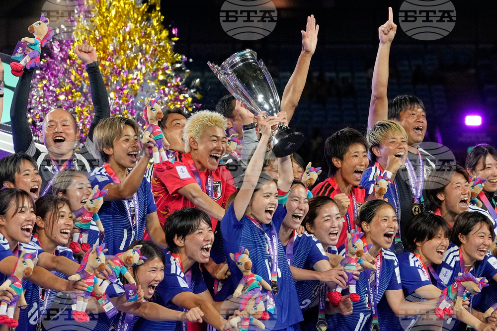 APTOPIX Women's Asian Cup Soccer Japan Australia