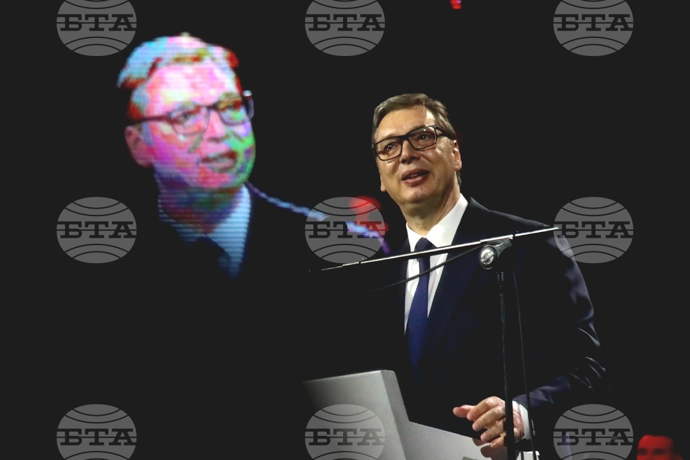 Сърбия - Белград - митинг - управляващи