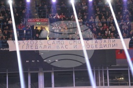 Сърбия - Белград - митинг - управляващи