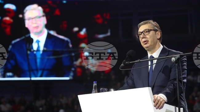 Сръбският президент Александър Вучич отложи митинга на управляващата партия в Нови Сад