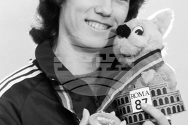 Гинка Загорчева-Бойчева, състезателка по лека атлетика