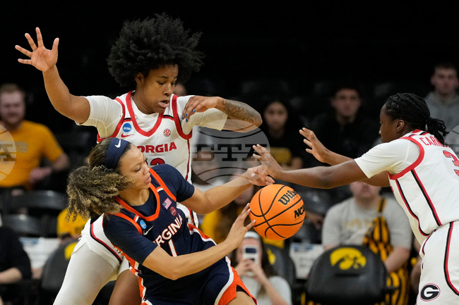 APTOPIX NCAA Virginia Georgia Basketball