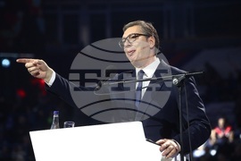 Сърбия - Белград - митинг - управляващи