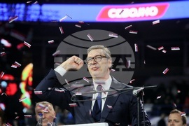 Сърбия - Белград - митинг - управляващи