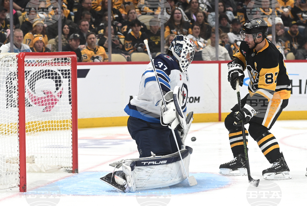 Jets Penguins Hockey