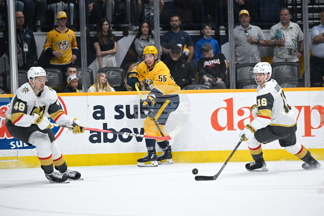 Golden Knights Predators Hockey
