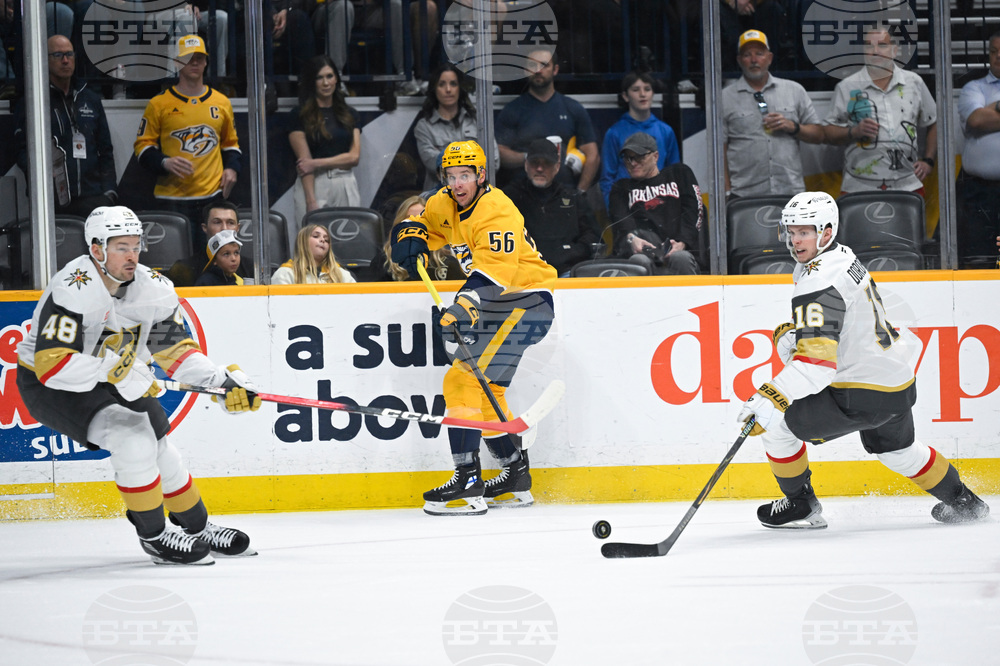 Golden Knights Predators Hockey