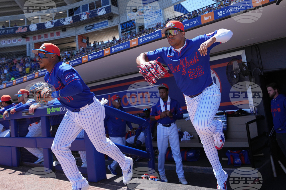 Astros Mets Spring Baseball