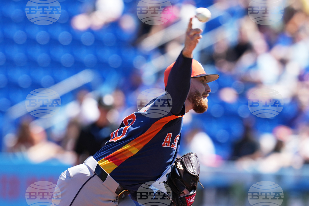 Astros Mets Spring Baseball