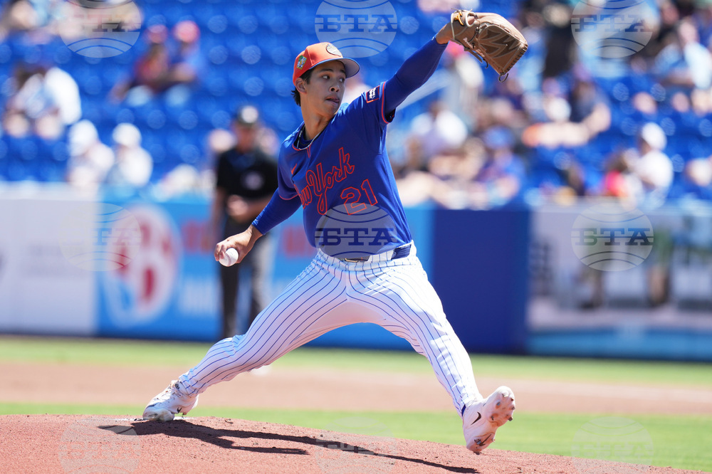 Astros Mets Spring Baseball