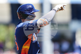 Astros Mets Spring Baseball