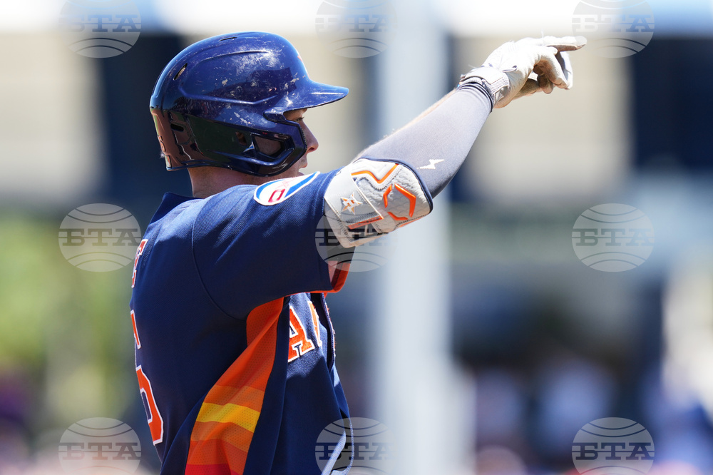 Astros Mets Spring Baseball