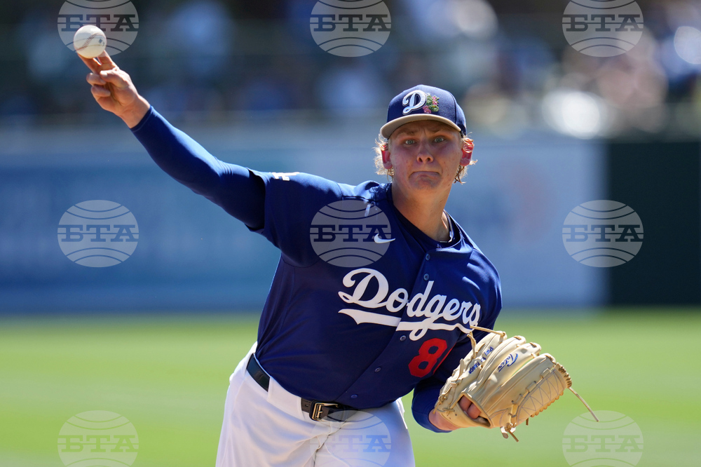 Athletics Dodgers Spring Baseball