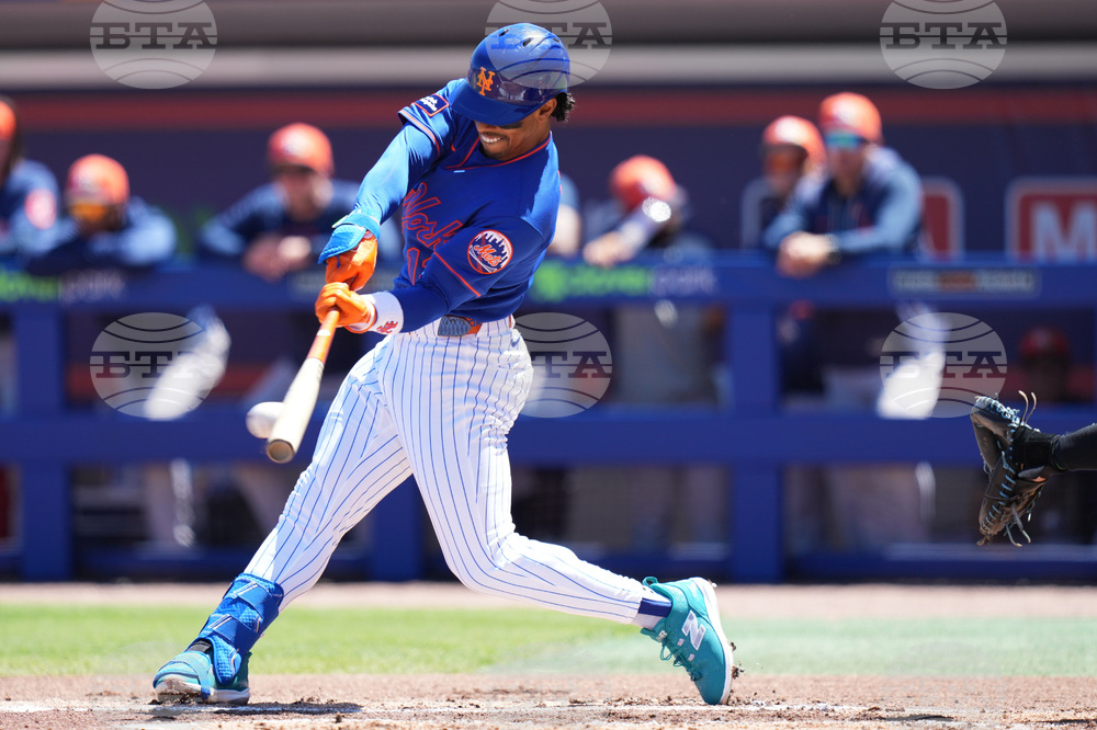 Astros Mets Spring Baseball