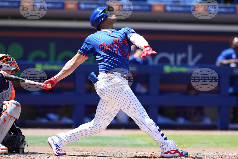 Astros Mets Spring Baseball