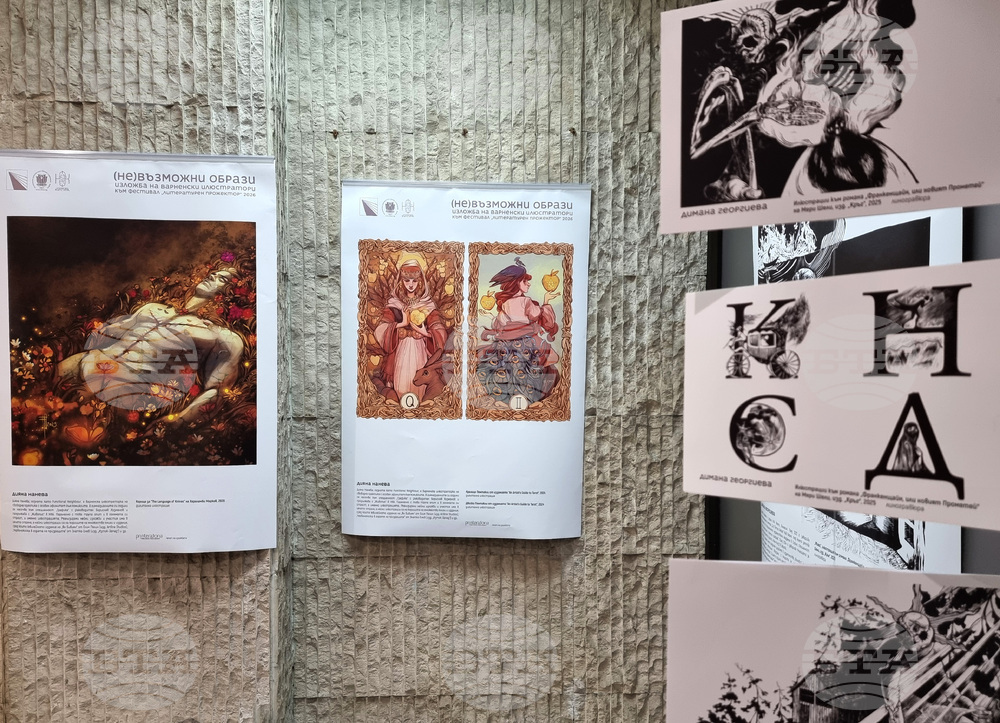 Варна - „Литературен прожектор“ - изложба „(Не)възможни образи“