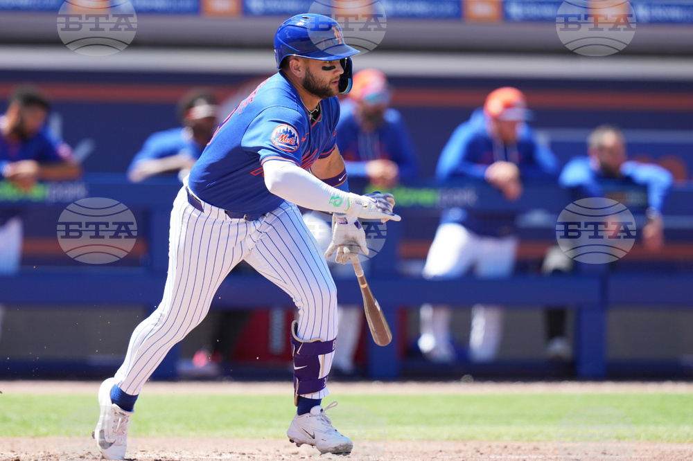 Astros Mets Spring Baseball