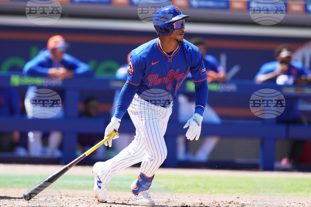 Astros Mets Spring Baseball