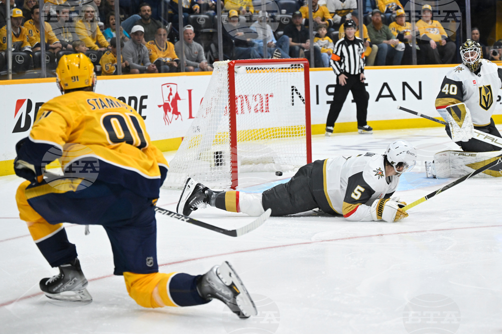 Golden Knights Predators Hockey