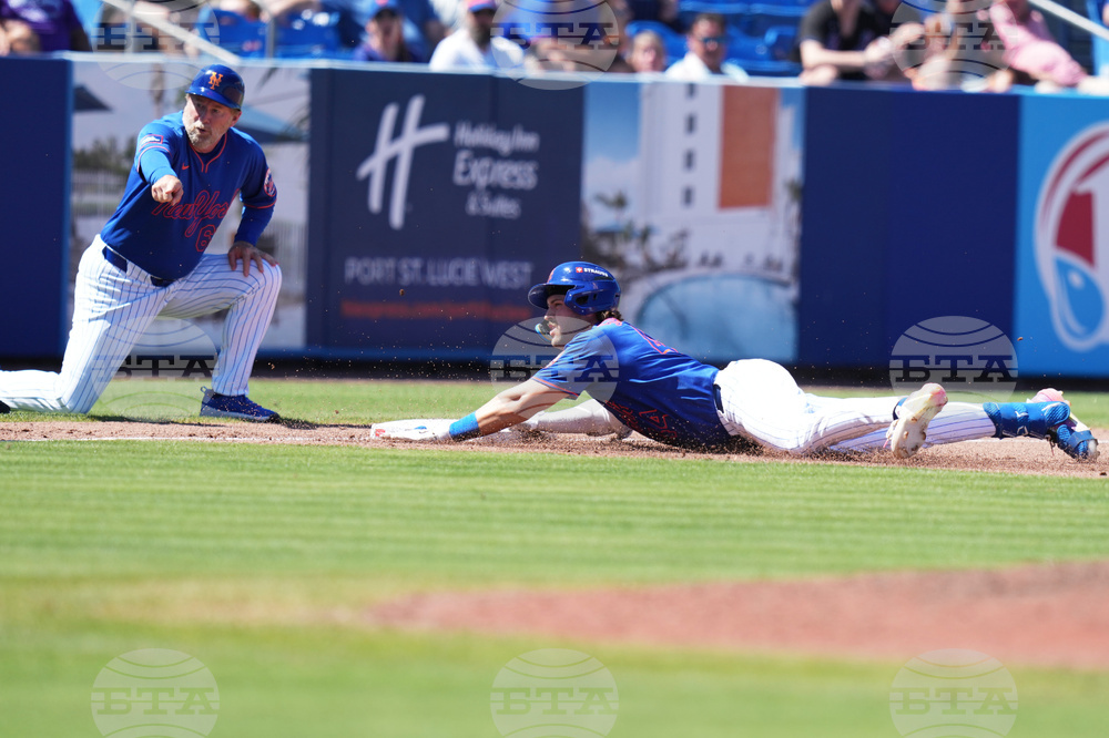 Astros Mets Spring Baseball