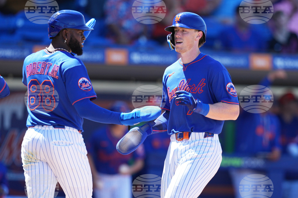 Astros Mets Spring Baseball