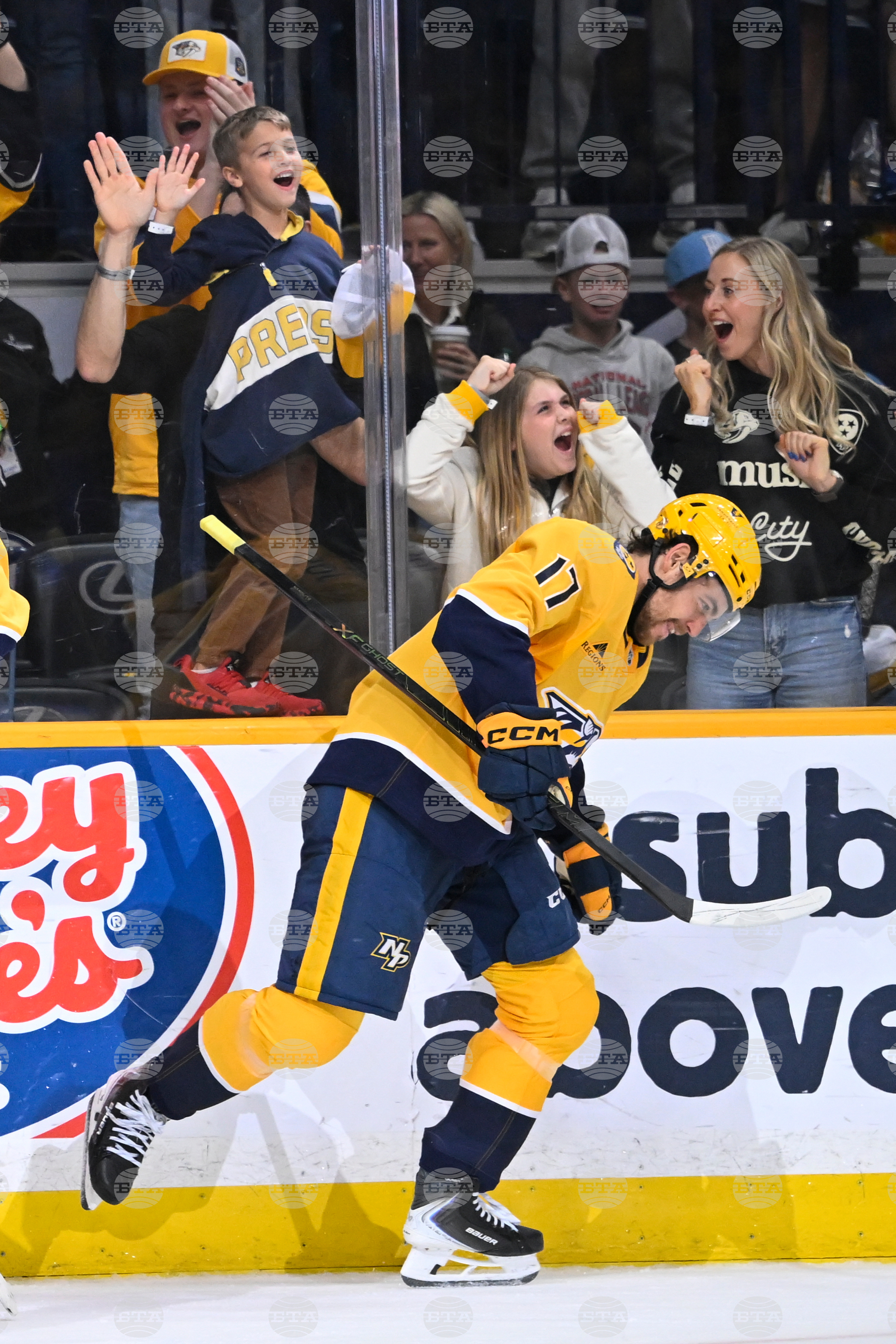 Golden Knights Predators Hockey