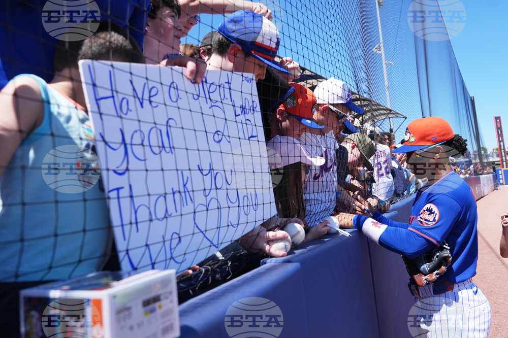 Astros Mets Spring Baseball