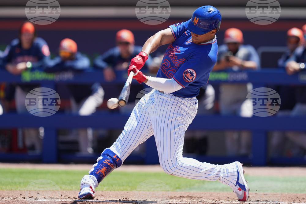 Astros Mets Spring Baseball