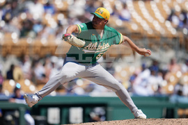 Athletics Dodgers Spring Baseball