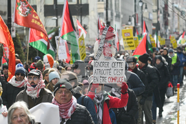 Canada US Iran Israel Protest