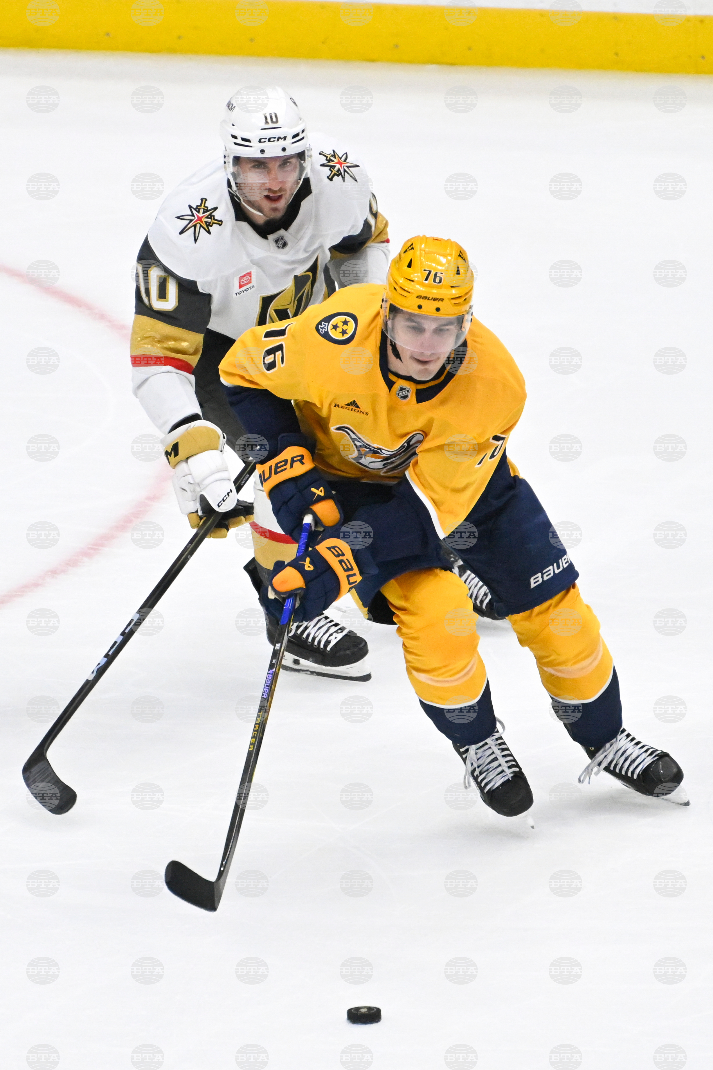 Golden Knights Predators Hockey