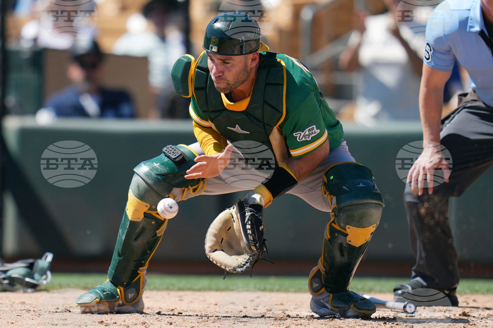 Athletics Dodgers Spring Baseball