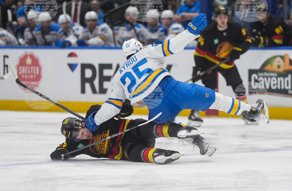 Blues Canucks Hockey