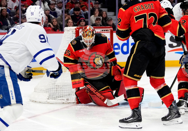 Maple Leafs Senators Hockey