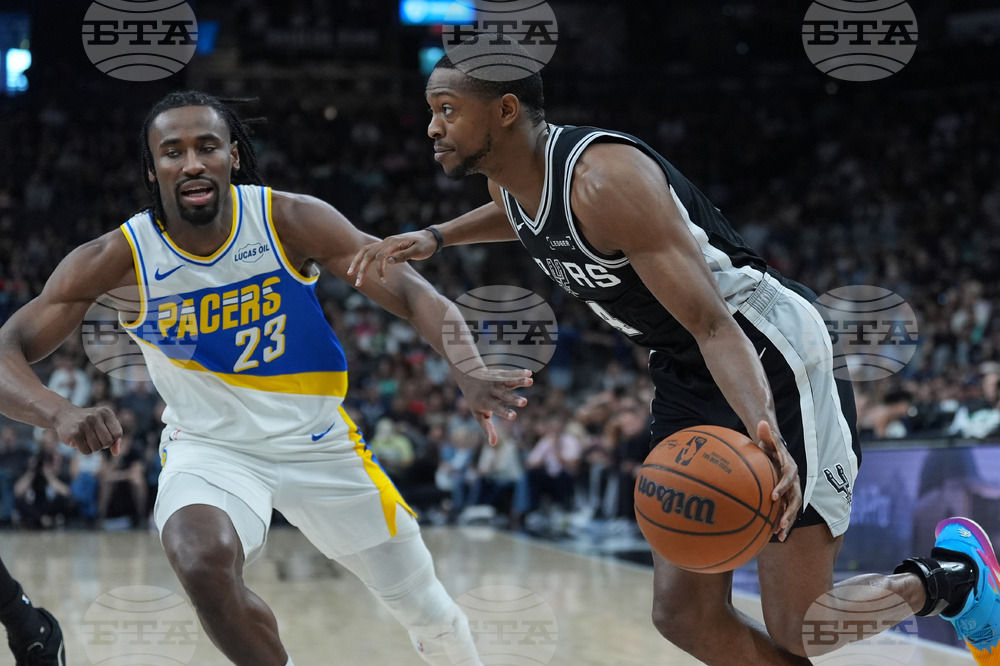 Pacers Spurs Basketball