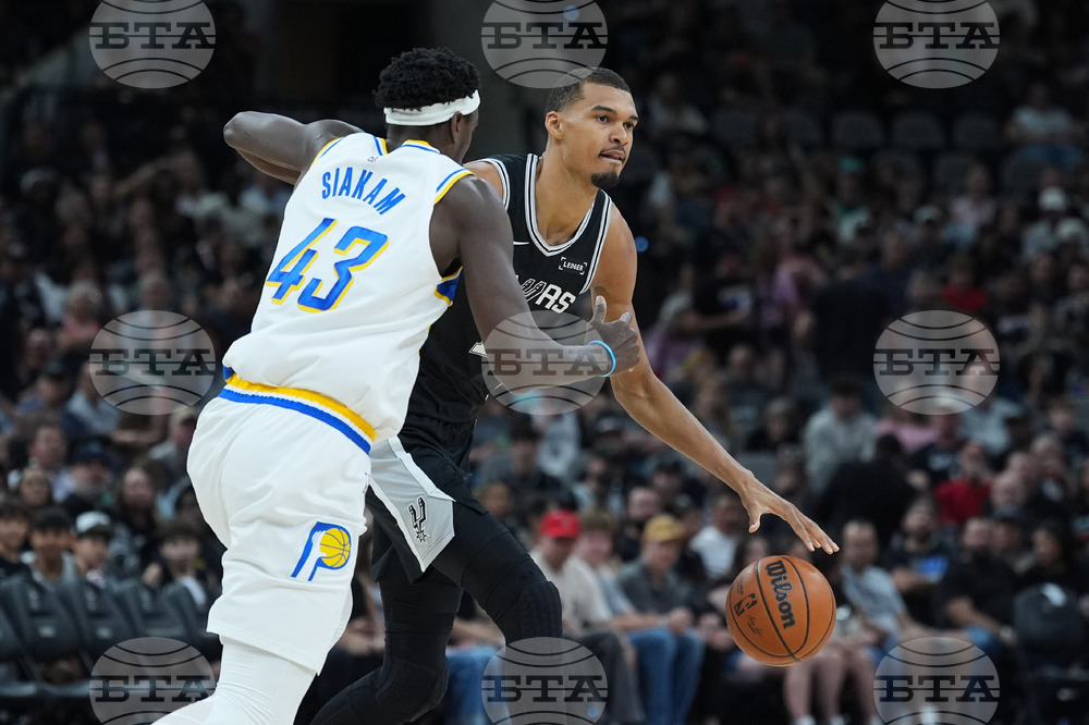 Pacers Spurs Basketball