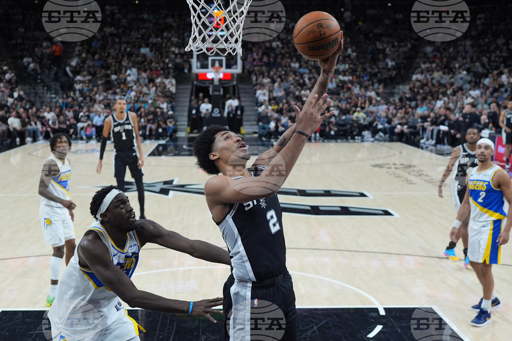 Pacers Spurs Basketball