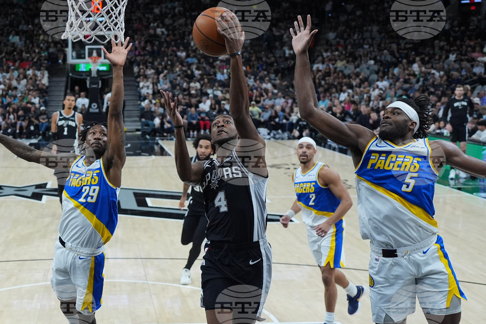 Pacers Spurs Basketball