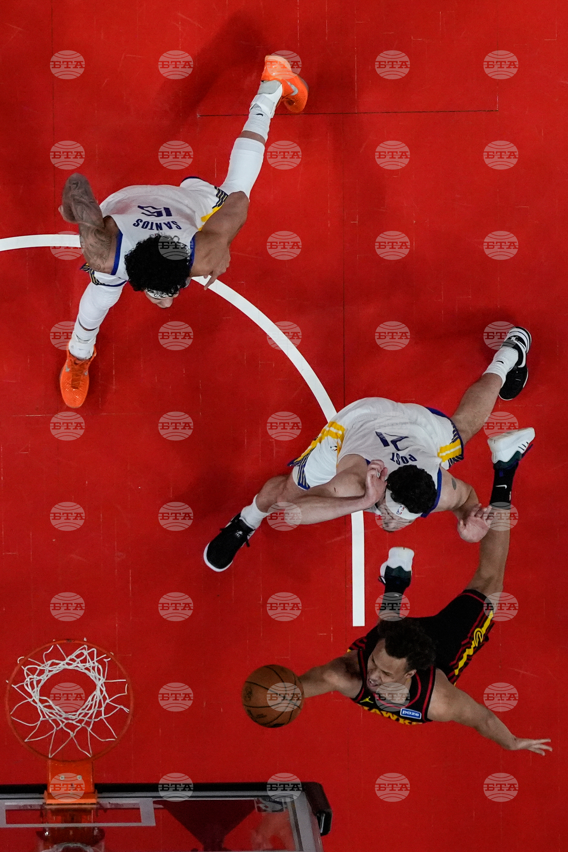 Warriors Hawks Basketball