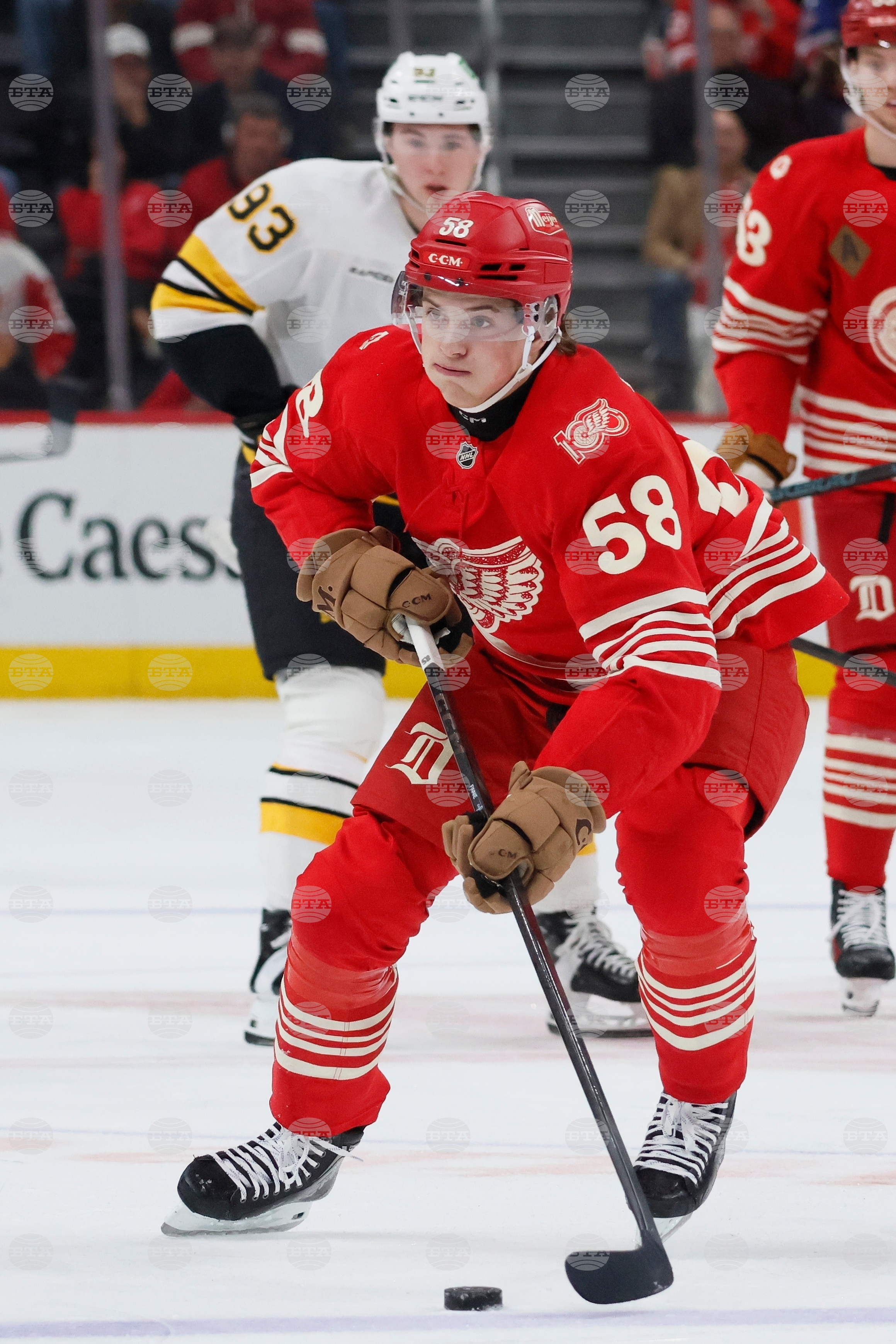 Bruins Red Wings Hockey