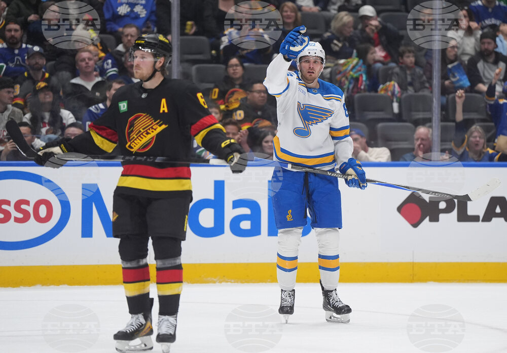 Blues Canucks Hockey