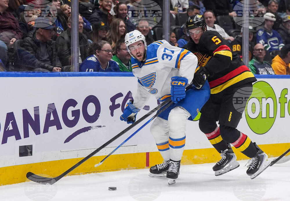 Blues Canucks Hockey