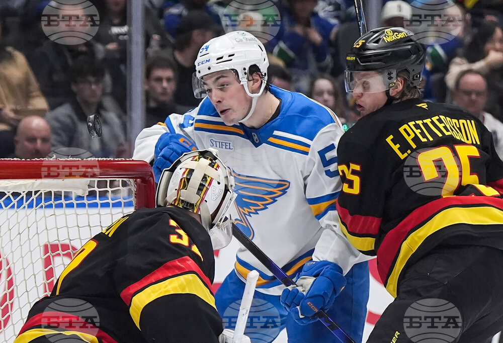 Blues Canucks Hockey