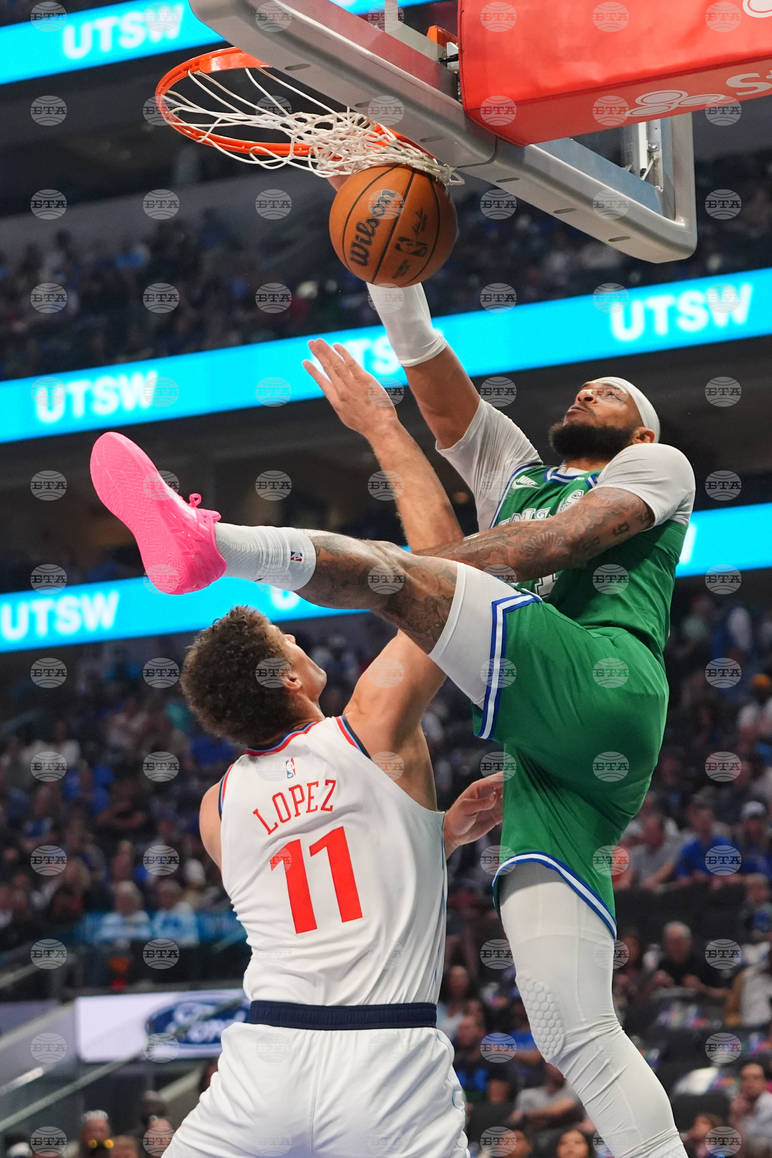 Clippers Mavericks Basketball