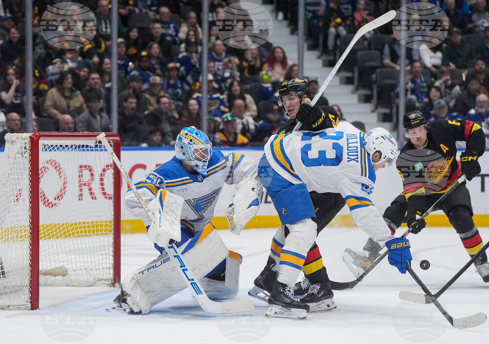 Blues Canucks Hockey
