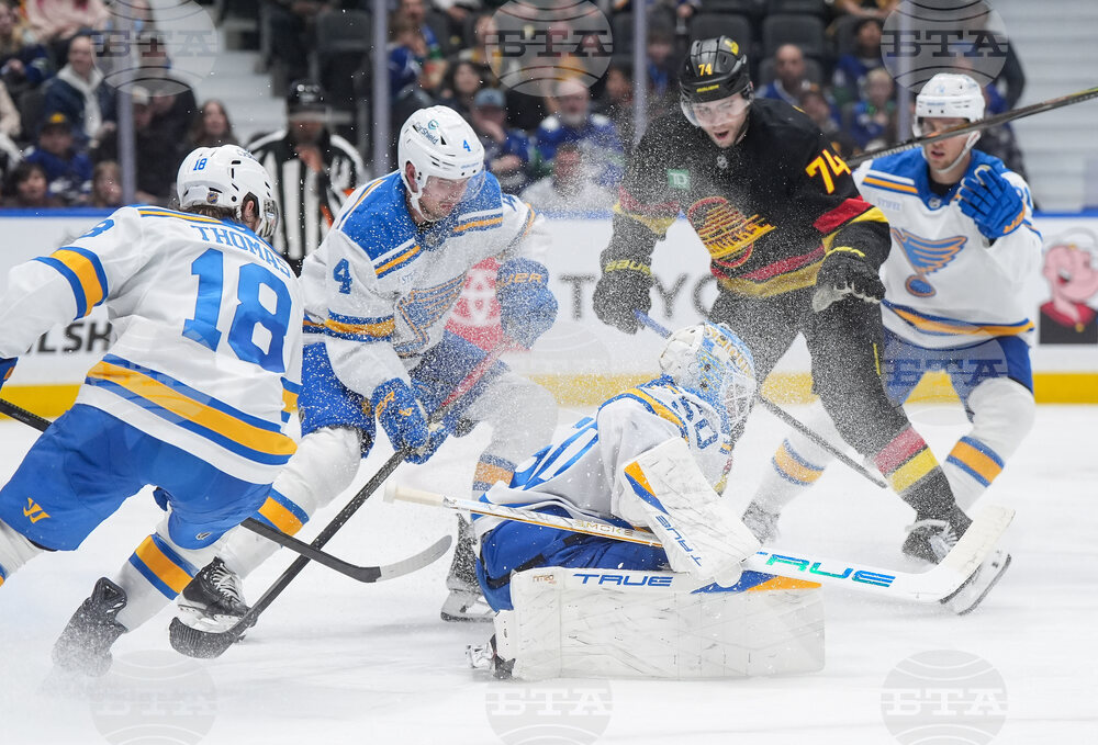 Blues Canucks Hockey