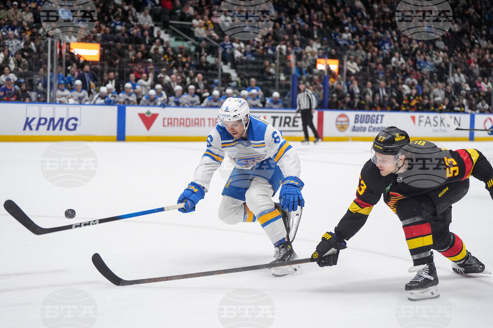 Blues Canucks Hockey